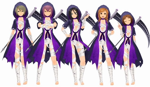 画像ギャラリー No.008のサムネイル画像 / 「スクスト2」,新コスチュームイベント「死神と食欲とダイエット」を開催