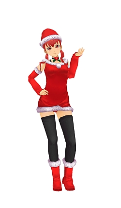 画像ギャラリー No.005のサムネイル画像 / 「スクールガールストライカーズ2」に，新作コスチューム「ラブリークリスマス」が登場