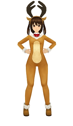 画像ギャラリー No.009のサムネイル画像 / 「スクールガールストライカーズ2」に，新作コスチューム「ラブリークリスマス」が登場