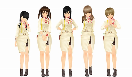 画像ギャラリー No.006のサムネイル画像 / 「スクスト2」,新コスチューム「ファッションデザイナー」と美山椿芽の新SRメモカが登場