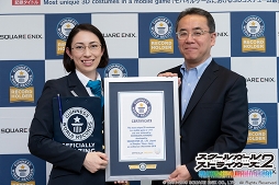 画像ギャラリー No.003のサムネイル画像 / 「スクスト2」がギネス世界記録に認定。アプリゲームにおける3Dコスチューム最多数として