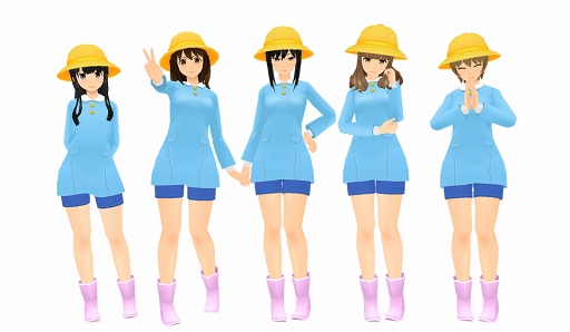 画像ギャラリー No.002のサムネイル画像 / 「スクスト2」,限定コスチューム「園児」&棗いつみ専用「保育士」が登場