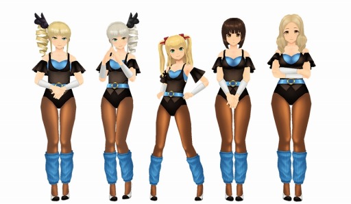 画像ギャラリー No.002のサムネイル画像 / 「スクスト2」,イベント「特訓 第21回グループ対抗戦」を実施。エアロビクス衣装が登場