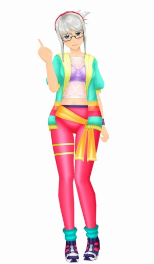 画像ギャラリー No.003のサムネイル画像 / 「スクスト2」,イベント「特訓 第21回グループ対抗戦」を実施。エアロビクス衣装が登場