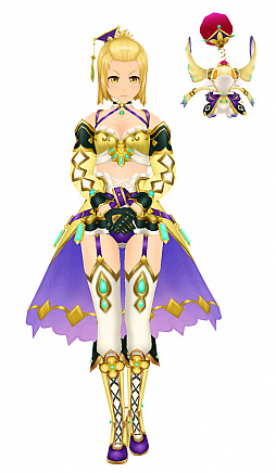 画像ギャラリー No.002のサムネイル画像 / 「スクスト2」,“ノエル”の新EXRメモカ「Chiral曙光のヌヴィエム」と復刻コスチュームが登場