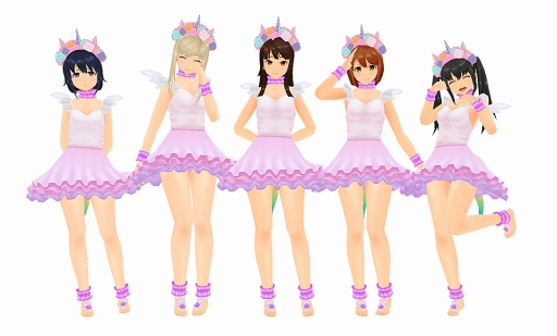 画像ギャラリー No.002のサムネイル画像 / 「スクスト2」,10月の新コスチューム「ユニコーン」が獲得できるイベントが開催