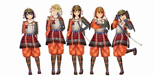 画像ギャラリー No.004のサムネイル画像 / 「スクスト2」で新コスチュームイベント“源平三番勝負がたり”が開催