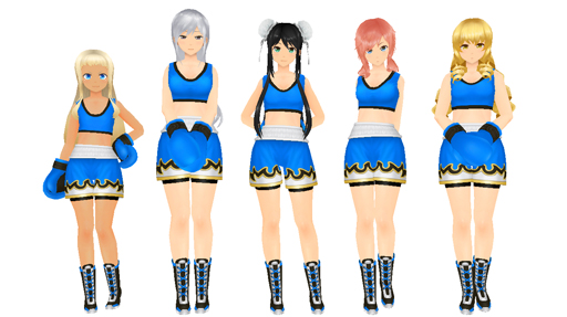 画像ギャラリー No.002のサムネイル画像 / 「スクスト2」,限定コスチューム“ボクシングウェア”が登場