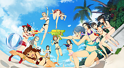 画像ギャラリー No.004のサムネイル画像 / 「スクールガールストライカーズ2」,おそろい水着2021&復刻水着が登場