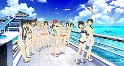 画像ギャラリー No.006のサムネイル画像 / 「スクールガールストライカーズ2」,おそろい水着2021&復刻水着が登場