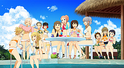 画像ギャラリー No.014のサムネイル画像 / 「スクールガールストライカーズ2」,おそろい水着2021&復刻水着が登場