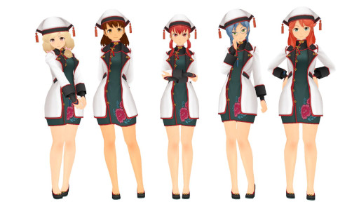 画像ギャラリー No.004のサムネイル画像 / 「スクールガールストライカーズ2」新コスチューム“薬師”が手に入るイベントが開催