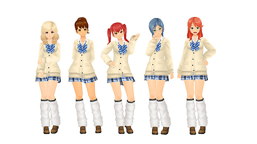 画像ギャラリー No.004のサムネイル画像 / 「スクールガールストライカーズ2」の第8回人気投票が開催に。投票期間は5月1日から8日まで