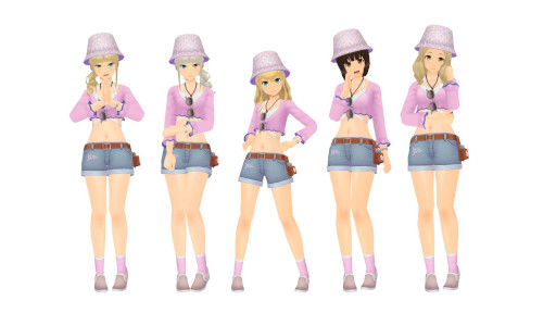 画像ギャラリー No.003のサムネイル画像 / 「スクールガールストライカーズ2」,イベント“特訓期間!!”を開催。限定コスチューム“観光客”が登場