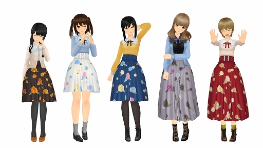 画像集 No.006のサムネイル画像 / 「スクスト2」女の子全38名分の秋の新作コスチュームが登場