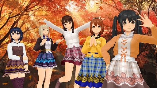 画像集 No.015のサムネイル画像 / 「スクスト2」女の子全38名分の秋の新作コスチュームが登場