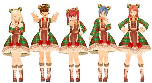 画像ギャラリー No.003のサムネイル画像 / 「スクスト2」,イベント“特訓期間!!”開催中。沙島悠水専用「クリスマスワンピ(ツリー)」登場も