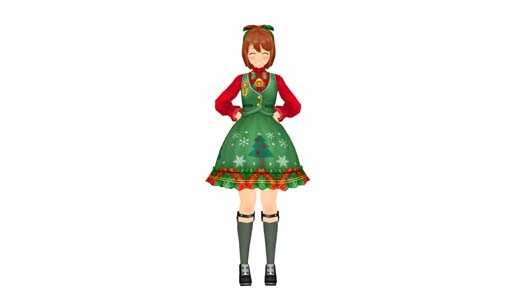 画像ギャラリー No.004のサムネイル画像 / 「スクスト2」,イベント“特訓期間!!”開催中。沙島悠水専用「クリスマスワンピ(ツリー)」登場も