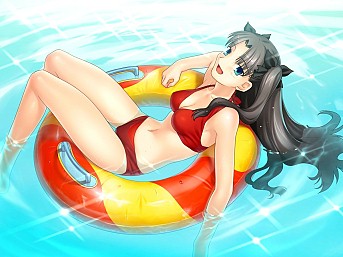 画像集#008のサムネイル/「Fate/hollow ataraxia」,全20種類の店舗別特典の内容とイラストを公開