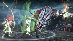 画像集#026のサムネイル/「討鬼伝 極×プレコミュ先行試遊会 モノノフ出陣式」の模様をレポート。開発陣の実機プレイで,新しい武器種や必殺技の要素などが明らかに