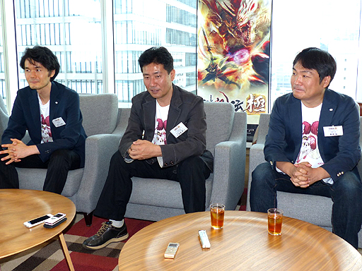 画像集#042のサムネイル/「討鬼伝 極×プレコミュ先行試遊会 モノノフ出陣式」の模様をレポート。開発陣の実機プレイで,新しい武器種や必殺技の要素などが明らかに