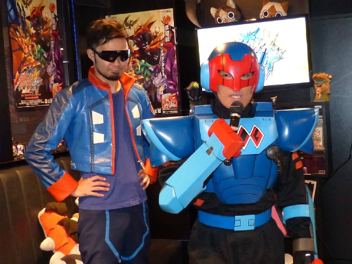 画像集#014のサムネイル/「ガイストクラッシャーゴッド」の発売記念イベント「メディア対抗!!ゴッドクラッシュ作戦!!」が開催。リニューアルされたコラボメニューも試食してきた