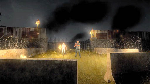 画像ギャラリー No.001のサムネイル画像 / 「H1Z1」のゲームプレイを紹介するトレイラー公開。たいまつでゾンビを燃やせ