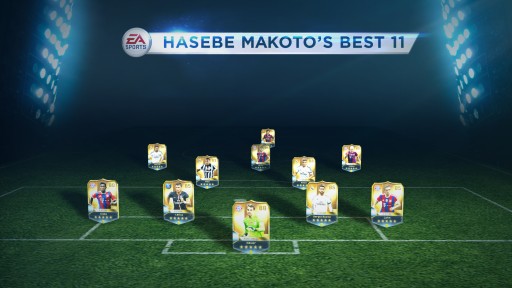 画像ギャラリー No.002のサムネイル画像 / 「ワールドクラスサッカー2015」,長谷部選手が選んだ最強のイレブンを発表