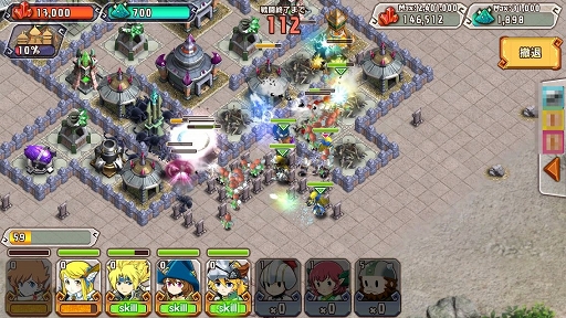 画像集#006のサムネイル/【PR】「天と大地と女神の魔法」初心者向けプレイガイド(後編)。ファイター&エルフを蹂躙するメテオ魔弾砲には「オーガ」パイセンをぶつけろ!