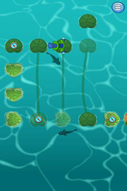 画像集#007のサムネイル/脳トレパズル「世界をカエル for auスマートパス」の配信が開始に