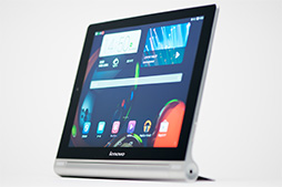 画像ギャラリー No.005のサムネイル画像 / Lenovo「YOGA TABLET 10 HD+」をテスト。独自スタンドが魅力のAndroidタブレットはゲームにも使えるか?