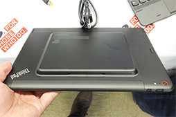画像集#031のサムネイル/最高クラスのスペックを誇るAtom搭載Windowsタブレット「ThinkPad 10」。その設計に秘めたこだわりをLenovoが解説