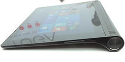 画像集#008のサムネイル/折りたたみ式スタンド付きタブレット「YOGA Tablet 2」発表。ほぼ同一スペックでWindows 8.1モデルとAndroid 4.4モデルを用意