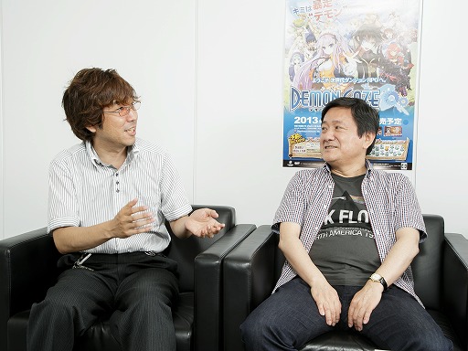 画像集#014のサムネイル/「デモンゲイズ2(仮)」の開発がスタート。前作の大きな壁に続編でどう立ち向かうのか,角川ゲームスとエクスペリエンスのキーパーソンに聞いた