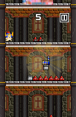 画像ギャラリー No.005のサムネイル画像 / 魔王なんてパンツ一丁で余裕です。スマホ向けアクション「まるごし勇者！」を紹介する「（ほぼ）日刊スマホゲーム通信」第537回