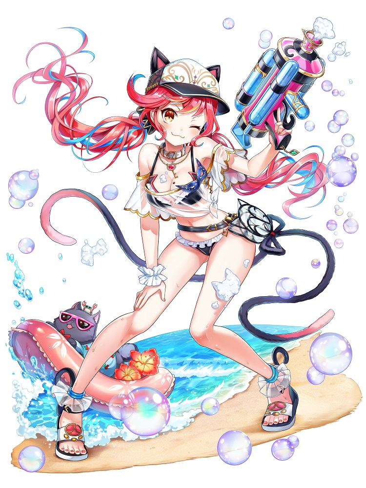 画像集 004 白猫プロジェクト 水着姿のシャルロットやリルテットが登場するイベントが開催