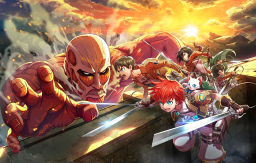 画像ギャラリー No.001のサムネイル画像 / 「白猫プロジェクト」,TVアニメ「進撃の巨人」とのコラボイベントを開始