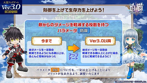 白猫プロジェクト 大型アップデートver3 0を公開 キャラクターのlv上限が150に
