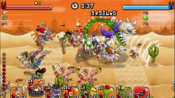 画像ギャラリー No.004のサムネイル画像 / 「城とドラゴン」バトルフィールド「砂漠」でリーグが開催に