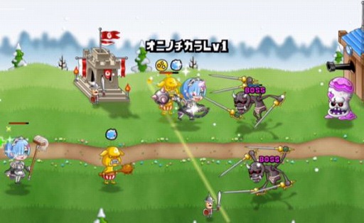 画像ギャラリー No.009のサムネイル画像 / 「城とドラゴン」×「リゼロ」コラボが本日スタート。新キャラ「レム」が登場