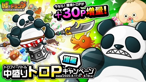 画像ギャラリー No.001のサムネイル画像 / 「城とドラゴン」,ゲーム内のトロフィー獲得を目指して戦うバトルイベントが開催