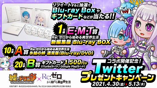 ���������꡼ No.014�Υ���ͥ������ / �־�ȥɥ饴��פǡ�Re:��������Ϥ�����������פȤ����拾��ܥ��٥�Ȥ�����