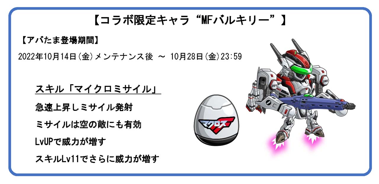 城とドラゴン」×「マクロスF」復刻コラボイベント開催中。限定お着替え