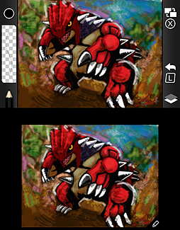 ポケモンアートアカデミー みほんイラスト としてグラードン カイオーガの配信が決定 早くもイラストコンテストが開催に