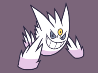 Pokémon White Mega Gengar Campaign (ポケモン 白いメガゲンガー