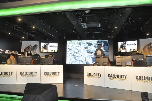 画像集#015のサムネイル/「コール オブ デューティ アドバンスド・ウォーフェア」発売直前の公開生放送をレポート。豪華ゲスト陣によるエキシビションマッチも