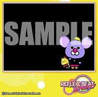 画像集#004のサムネイル/「REFLEC BEAT groovin'!! 」,稼働開始に先駆けてARポスターの掲示