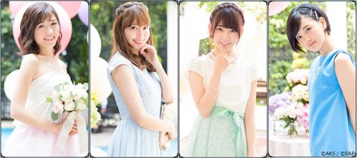 画像ギャラリー No.001のサムネイル画像 / 「AKB48グループ ついに公式音ゲーでました。」,新曲「しあわせを分けなさい」が登場