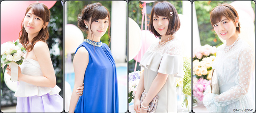 画像ギャラリー No.002のサムネイル画像 / 「AKB48グループ ついに公式音ゲーでました。」,新曲「しあわせを分けなさい」が登場