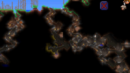 画像集#006のサムネイル/「テラリア」がスマートフォンに登場。タッチ操作をはじめ,最適化が図られたユーザーインタフェースなどのプレイフィールをレポート